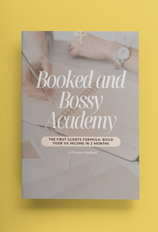 Booked and Bossy Virtual Assistant E-Book